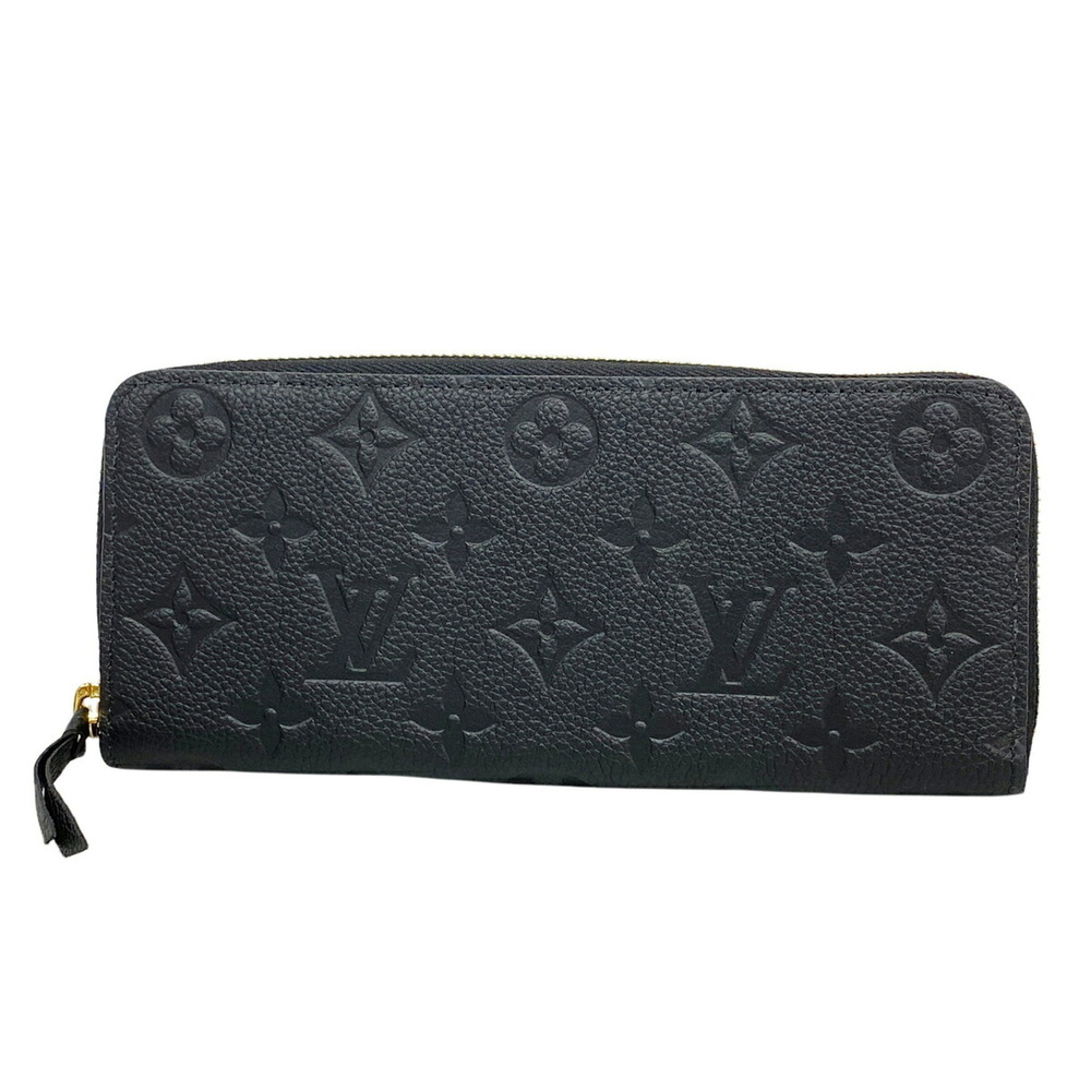 Louis Vuitton Monogram Empreinte Portefeuille Clemence Long Wallet M60171 Noi...
